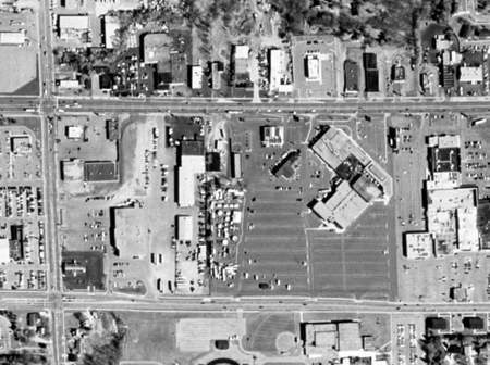 Beltline 3 Drive-In Theatre - Aerial - Photo From Terraserver (newer photo)